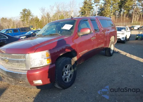 2008 Chevrolet Silverado 1500 Lt1 из США, поврежденный, VIN 2GCEK19J281241169